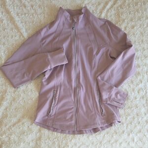 Women's 90 Degrees Lavender Lightweight Full Zip Athletic Jacket Sz Small